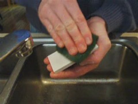 Chip Carving - cleaning a sharpening stone