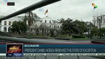 President Noboa issues new state of emergency in Ecuador
