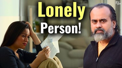 Whose company does the lonely person always have? || Acharya Prashant (2017)