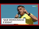 Bolsonaro critica TSE por torná-lo inelegível: 'Me reuni com embaixadores, não com traficantes'