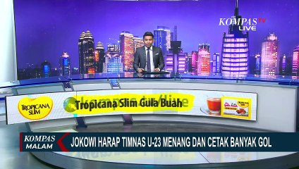 Jokowi Harap Timnas U-23 Menang dan Cetak Banyak Gol Lawan Yordania
