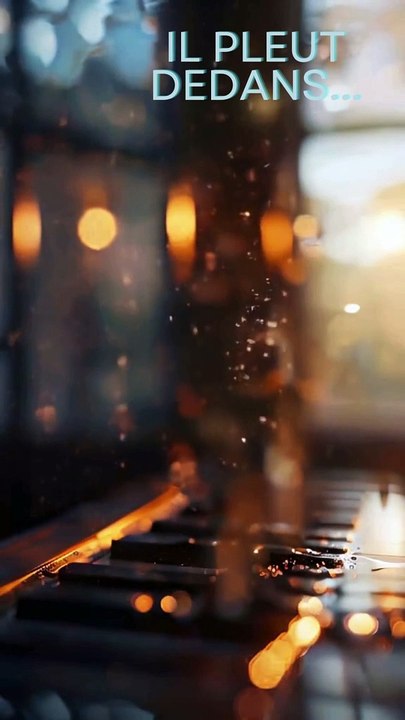 Il pleut dedans