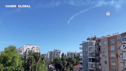 Türk Yıldızları'ndan Antalya'da heyecan verici prova