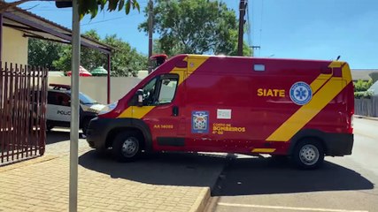 Após apresentar AVC, homem pede socorro na Base UPS e é socorrido pelo Siate