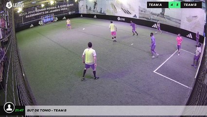 But de Tonio - Team B