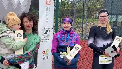 Cross  Śrem Grand Prix "Biegnij z Duchem" na finiszu