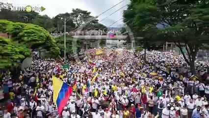 ¡Impresionante! Esta es la llegada de los marchantes de La Oriental a tomar San Juan