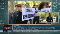 España se moviliza en apoyo a la causa palestina