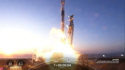 SpaceX Launched 21 Starlink Satellites From California At Sunset