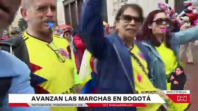 Médicos se unen a las manifestaciones y exteriorizan su preocupación frente a las políticas de salud del Gobierno