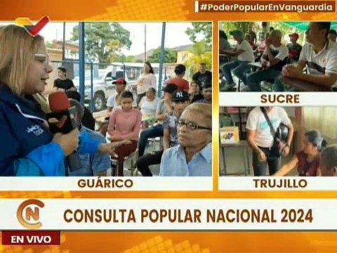 Guárico | Habitantes de San Juan de los Morros ejercen su derecho al voto en la Consulta Nacional