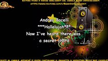 Andrea Bocelli - Hallelujah Karaoke