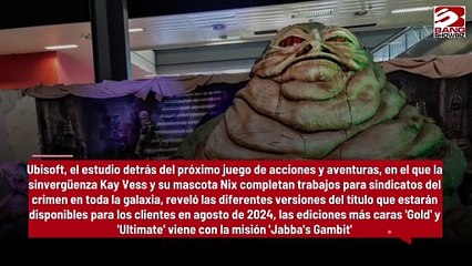 Misión Jabba the Hutt de Star Wars: Outlaws es 'opcional', aclara Ubisoft