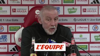 « On a manqué de justesse technique » - Foot - L1 - Brest - Roy