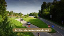 Règles et signalisation, Arrêt et stationnement de nuit