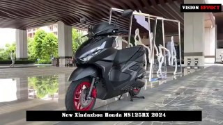 Introduced on April 18 with eSP125cc Engine and 4 Color Options , New Xindazhou Honda NS125RX 2024