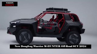 China's New Electric Luxury Off-Road Monster , New Dongfeng Warrior M-HUNTER Off-Road SUV 2024