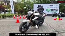 600cc Inline Four Cylinder 4 Stroke Engine,15 L Fuel Tank,82 Hp,New Benelli (Huanglong) TNT 600 2024