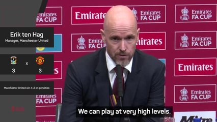 Ten Hag admits United 'got away with it' against Coventry