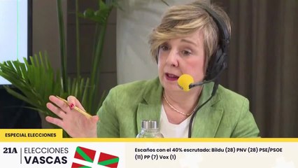 Àngels Barceló y Mariola Urrea hablan sobre el papel de Podemos y Sumar en las elecciones vascas