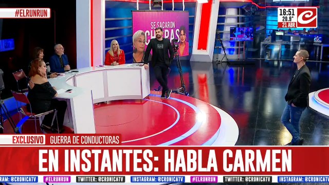 Carmen Barbieri rompió el silencio tras el cruce con Karina Mazzocco