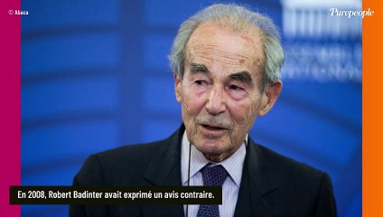 Robert Badinter : Sa veuve Elisabeth craint une "trahison" et sort de sa réserve pour le défendre