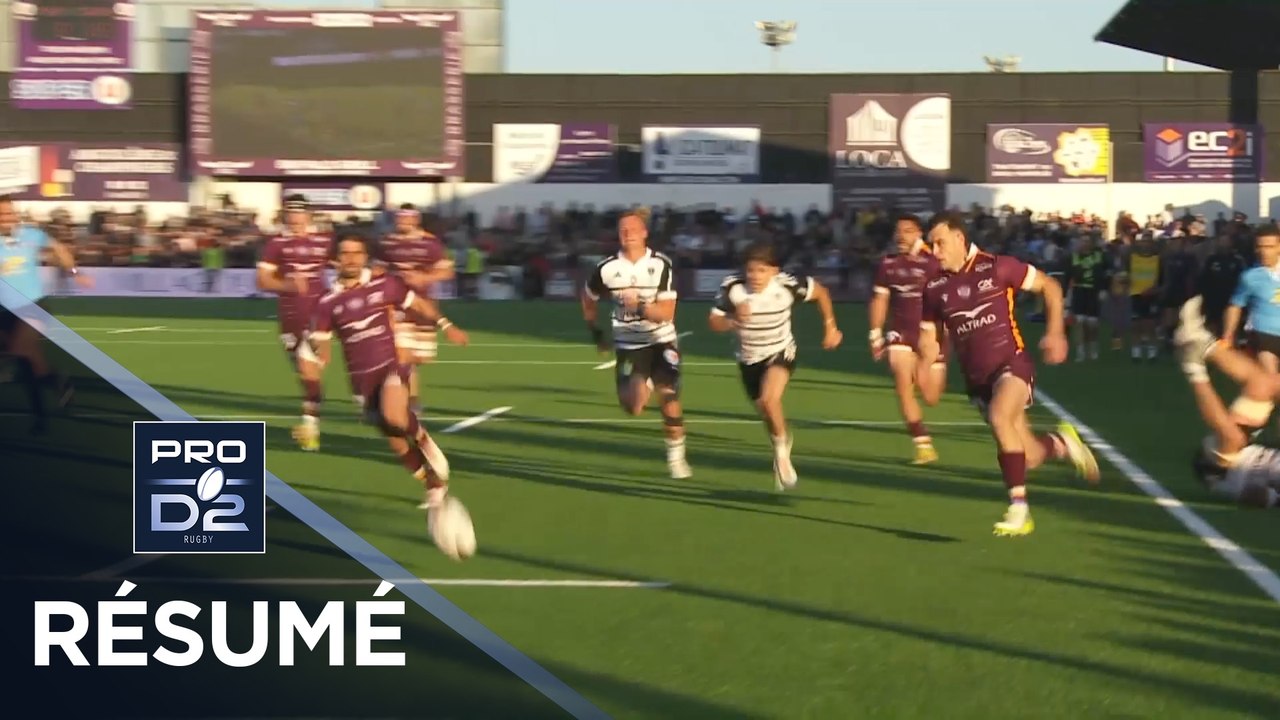 PRO D2 Saison 2023-2024 J27 - Résumé Soyaux-Angouleme XV - CA Brive