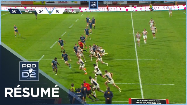 PRO D2 Saison 2023-2024 J27 - Résumé Valence Romans - SU Agen