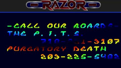 Amiga Cracktro - Birds of Prey by Razor 1911
