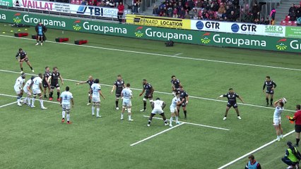 TOP 14 - Essai de Fabien SANCONNIE (R92) - Oyonnax Rugby - Racing 92