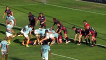 TOP 14 - Essai de Pietro CECCARELLI (USAP) - USA Perpignan - LOU Rugby