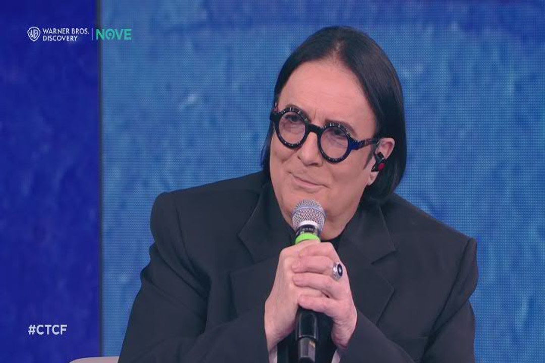 Renato Zero a Che tempo che fa: "Avevo paura a uscire di casa" - Video