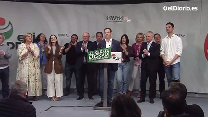 Pradales promete "darlo todo" por Euskadi y defender los intereses de toda la ciudadanía vasca