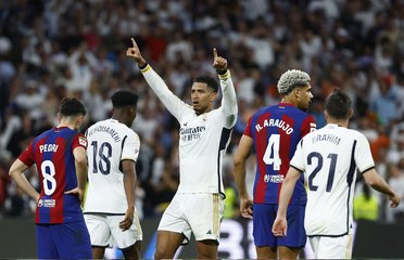 ريال مدريد يحسم مواجهة الكلاسيكو أمام غريمه التقليدي برشلونة ويقترب من الفوز بلقب الدوري