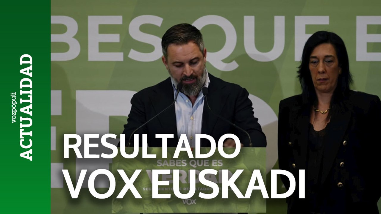 Abascal (Vox) asegura que "ETA y el partido sep...