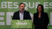 Abascal asegura que los resultados de PNV y EH Bildu son 