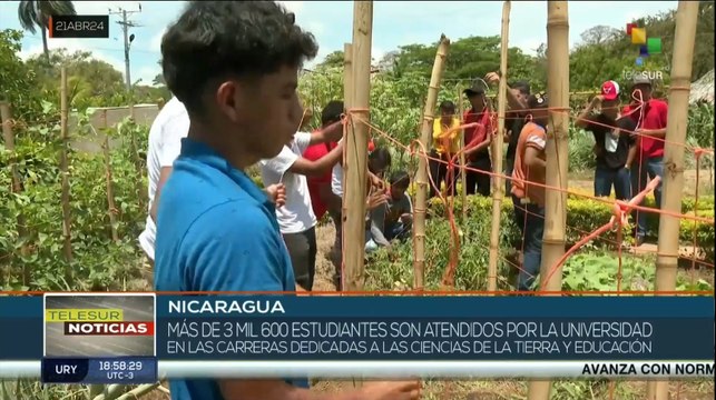 Jóvenes en Nicaragua impulsan el desarrollo económico del país