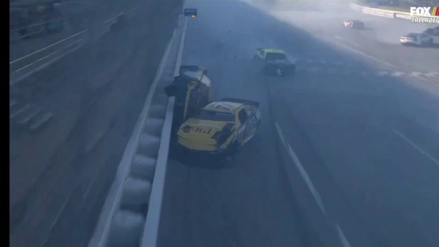 NASCAR Cup Series 2024 Talladega Geico 500 Finish Big One Lajoie Flip