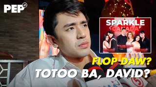 David Licauco reacts to FLOP “Sparkle Goes To Canada” rumors  | PEP Interviews
