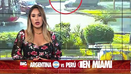 Miniván embiste a agente de la policía durante intervención en Ate