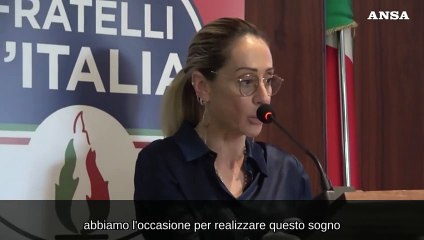 Arianna Meloni: "Viterbo avra' un candidato alle Europee"