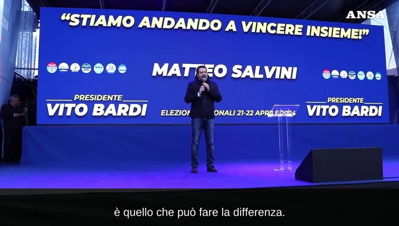 Salvini: "Tre miliardi per le strade lucane e il doppio per le ferrovie"