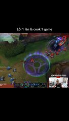 Lỗi 1 lần là cook 1 game #nasus #solokill #lienminhhuyenthoai #reels