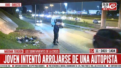 El duro relato de una familia que vive debajo del puente de una autopista: "Hay gente que está peor"