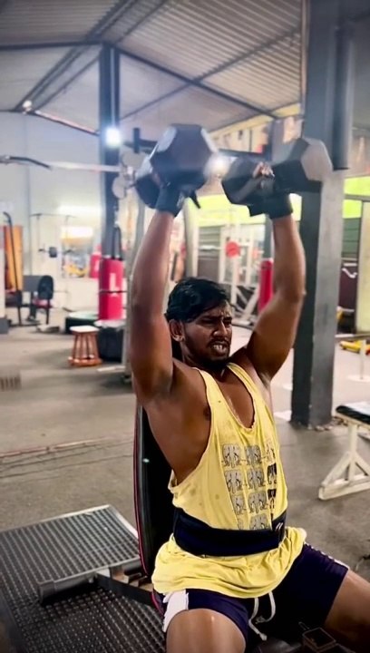 Dumbbell Shoulder press