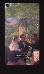 Así fue la boda de hija del pastor German Ponce