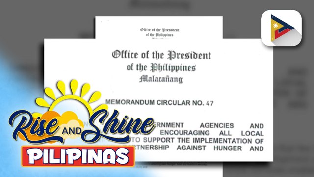 Gov’t agencies at LGUs, inatasan na suportahan ang implementasyon ng Enhanced Partnership Against Hunger and Poverty Program