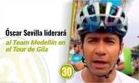Óscar Sevilla liderará al Team Medellín en el Tour de Gila