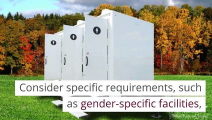 5 Essential Considerations When Ordering Portable Restroom Trailers