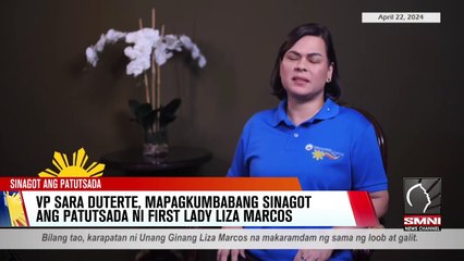 VP Sara Duterte, mapagkumbabang sinagot ang patutsada ni First Lady Liza Marcos